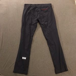 Men’s Size 34 Helly Hansen Outer Shell Wind Pants Navy Blue